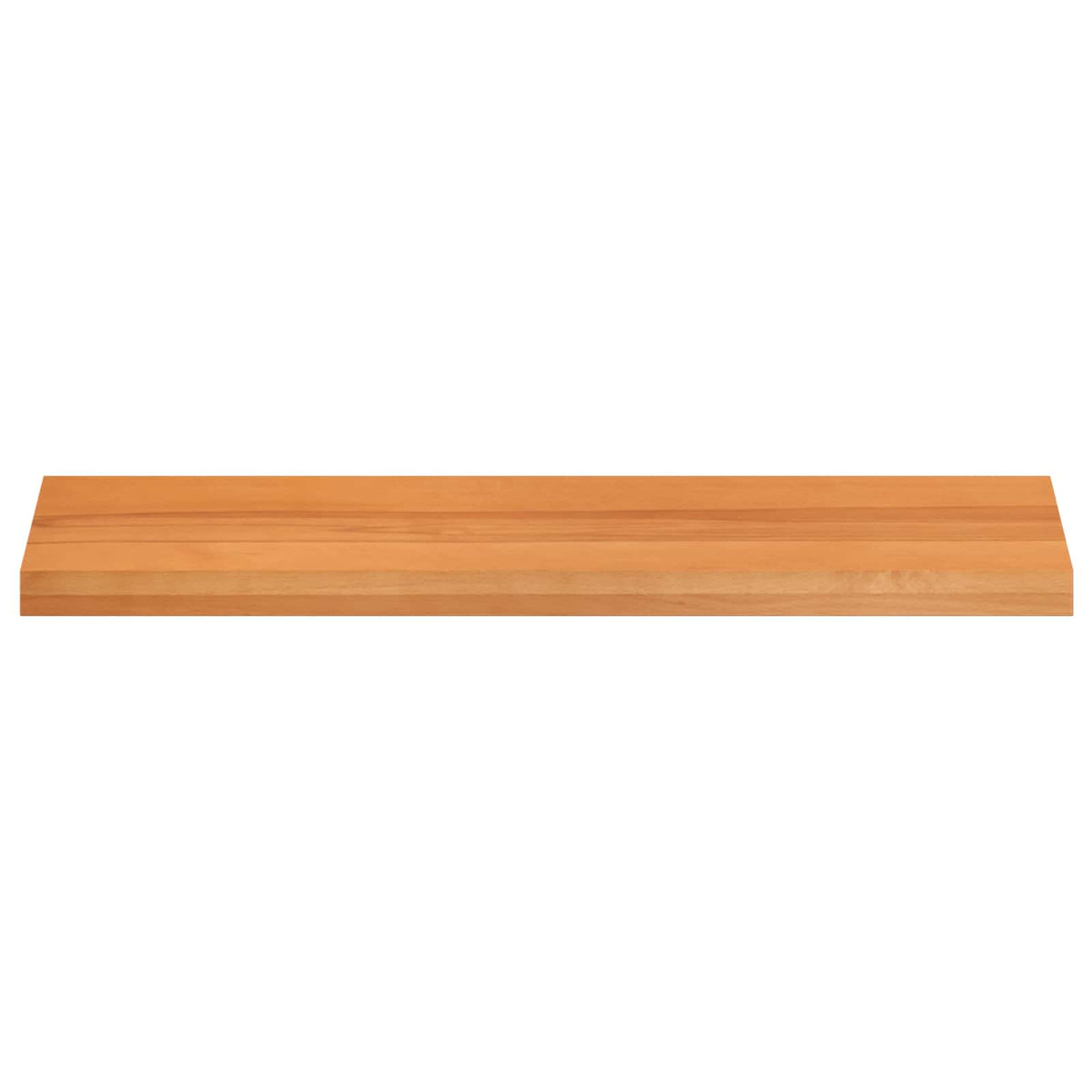 Stair Treads 2 pcs 100 x 25 x 2 cm Light Brown Solid Beech Wood