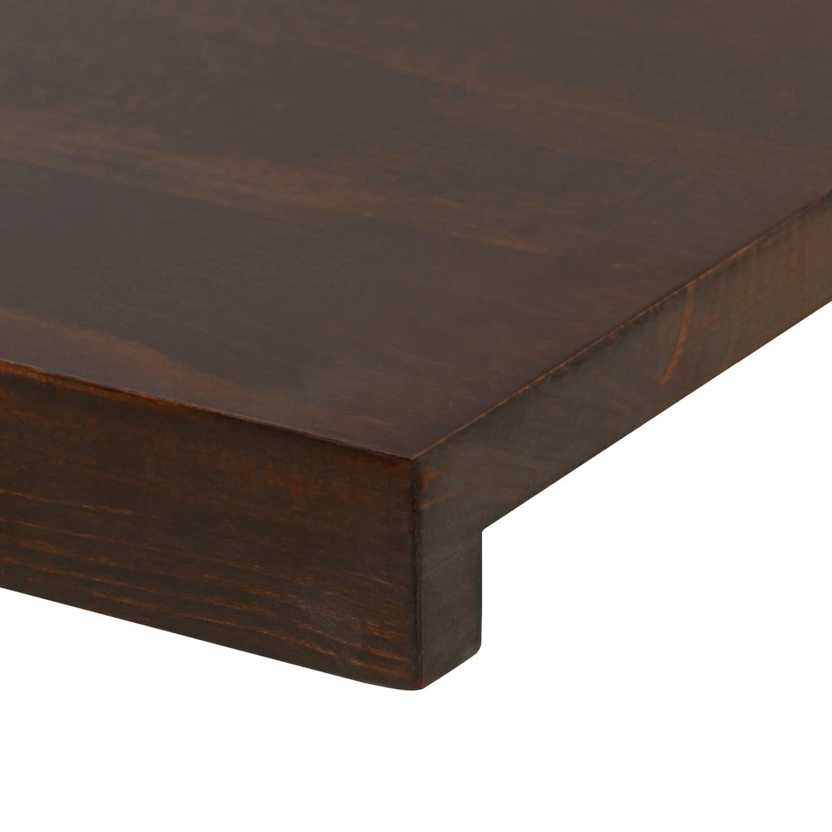 Stair Treads 2 pcs 80 x 30 x 2 cm Dark Brown Solid Beech Wood