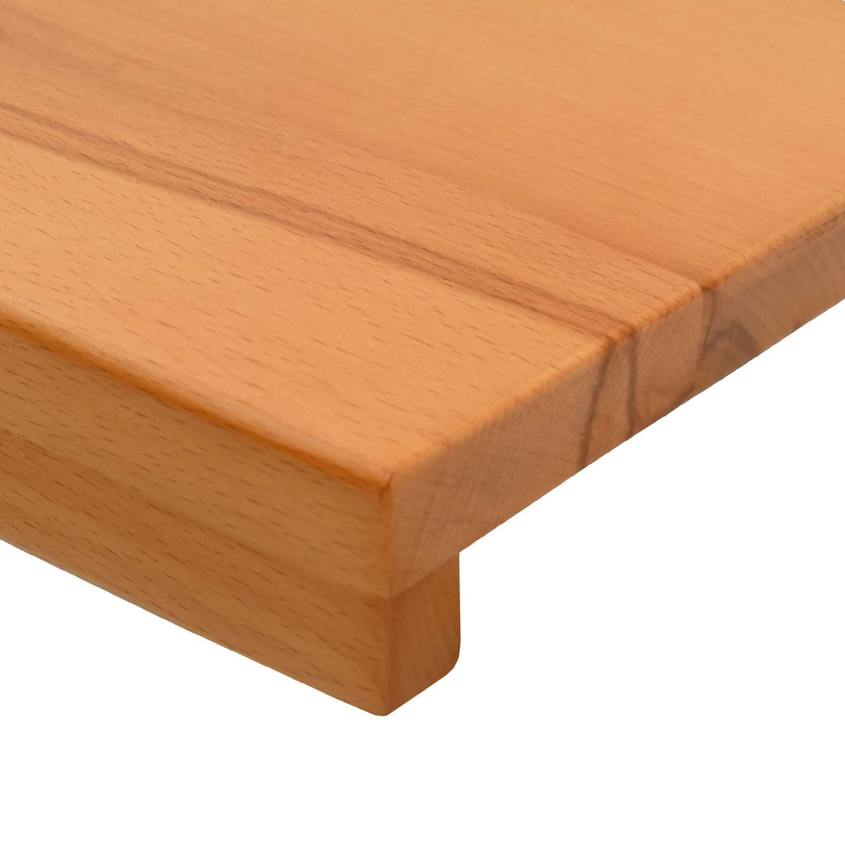 Stair Treads 4 pcs 110 x 30 x 2 cm Light Brown Solid Beech Wood