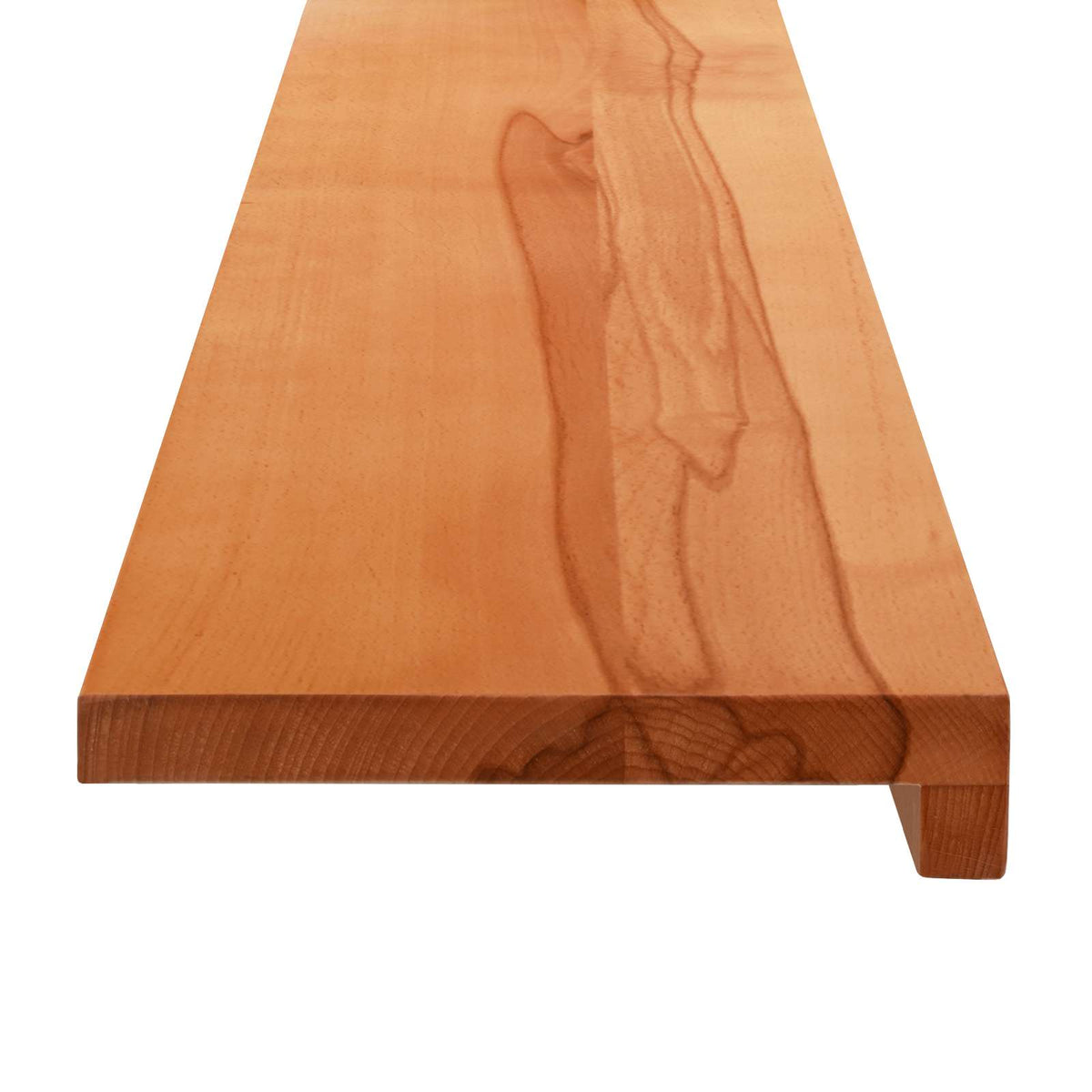 Window Sills 2 pcs Light Brown 110 x 20 x 2 cm Solid Beech Wood