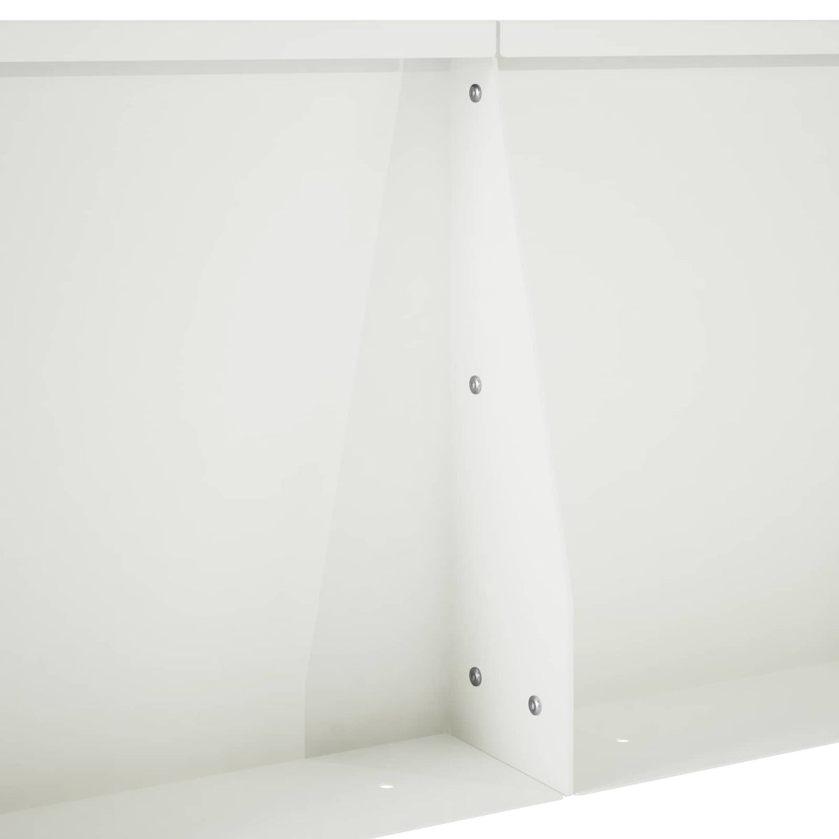 Retaining Wall 6 pcs 40 x 12 x 50 cm Steel White