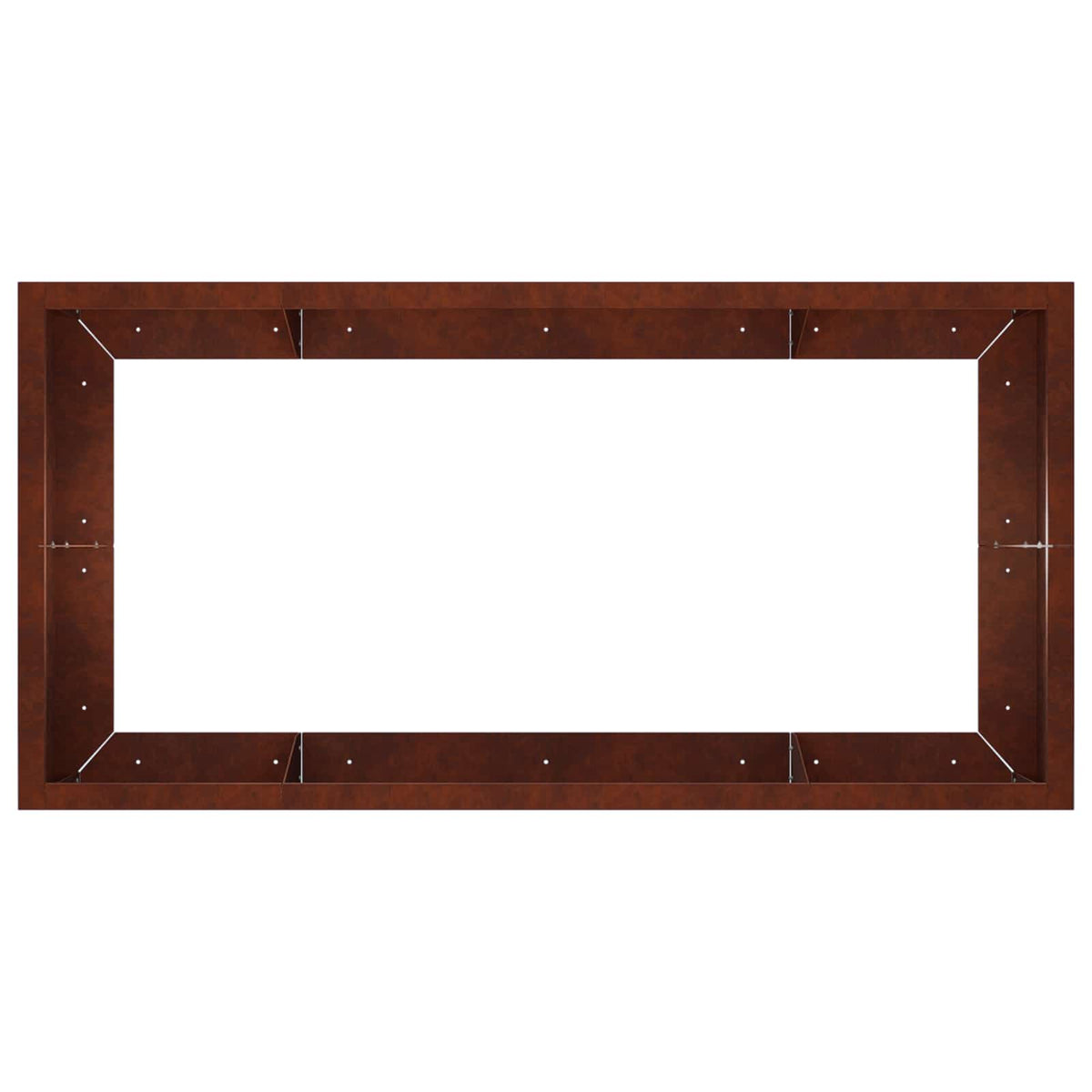 Retaining Wall 6 pcs 200 x 100 x 50 cm Weathering Steel Rusty