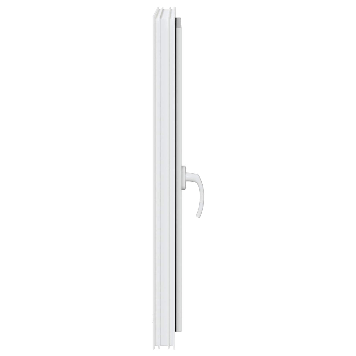 Basement Window Internal Colour White RISOR 50 x 100 cm