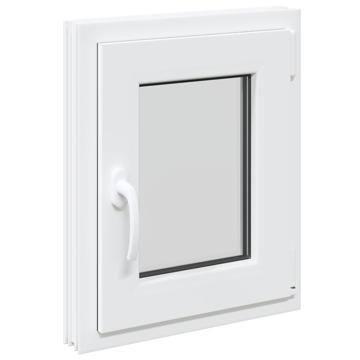 Basement Window Internal Colour White RISOR 50 x 55 cm