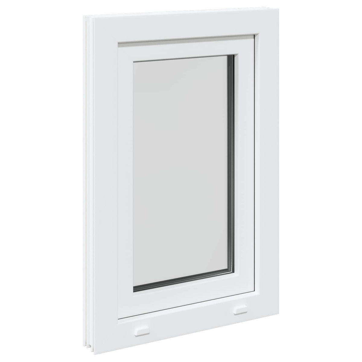 Basement Window Internal Colour White RISOR 50 x 80 cm