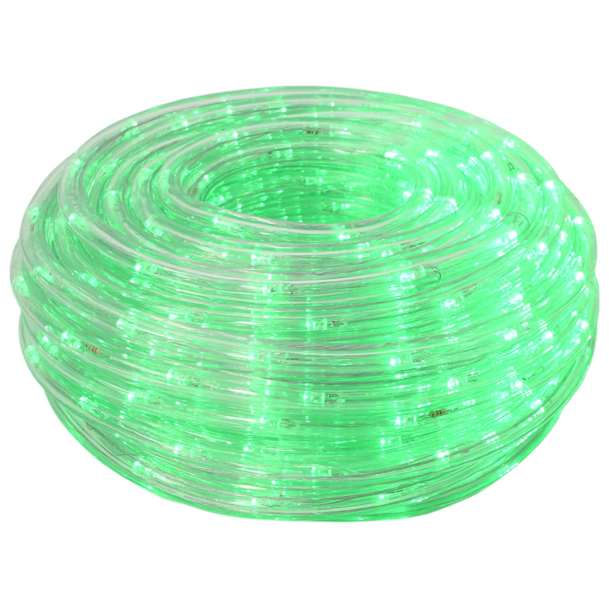Christmas LED Rope Light 240 LEDs Green 10 m