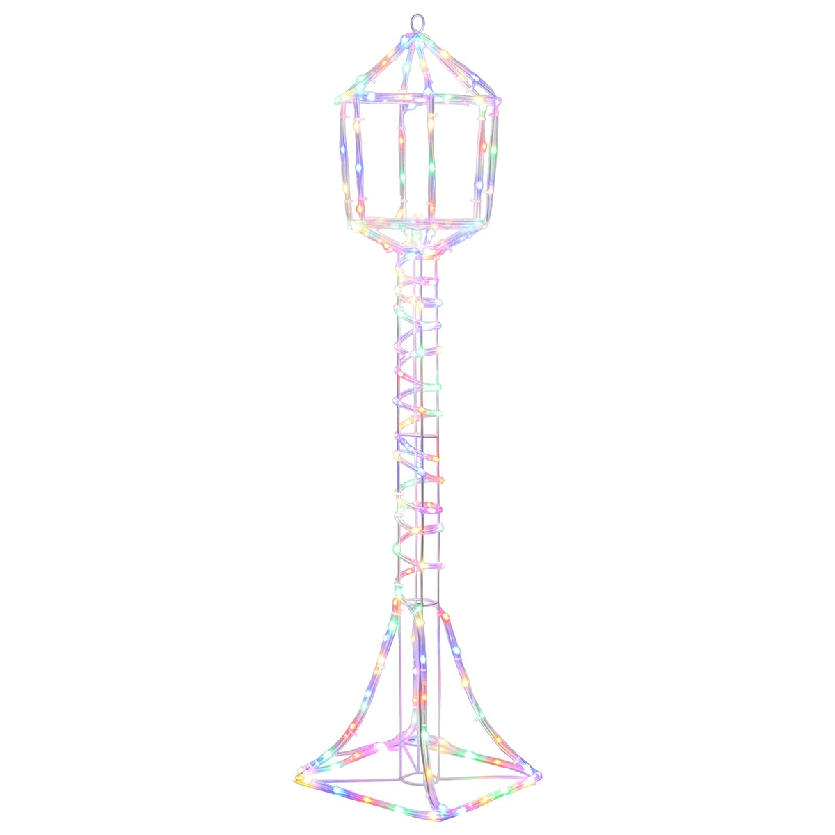 LED Sign Street Lamp LOVIISA 160 LEDs Multicolour
