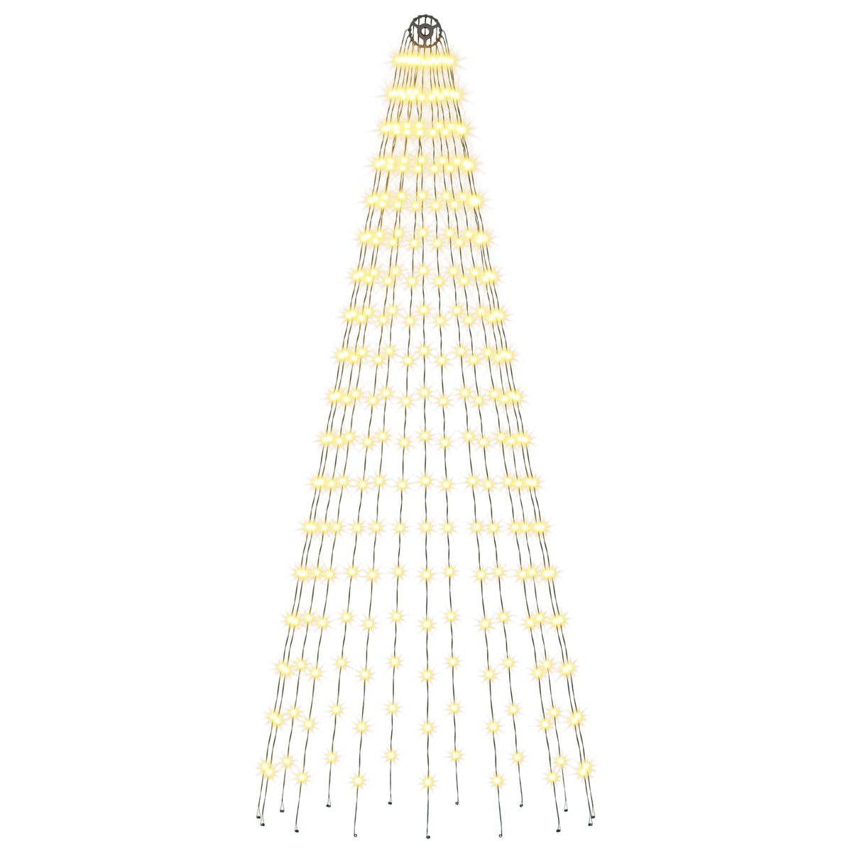 Christmas Tree Light with Spikes EKENAS 270 LEDs Warm White