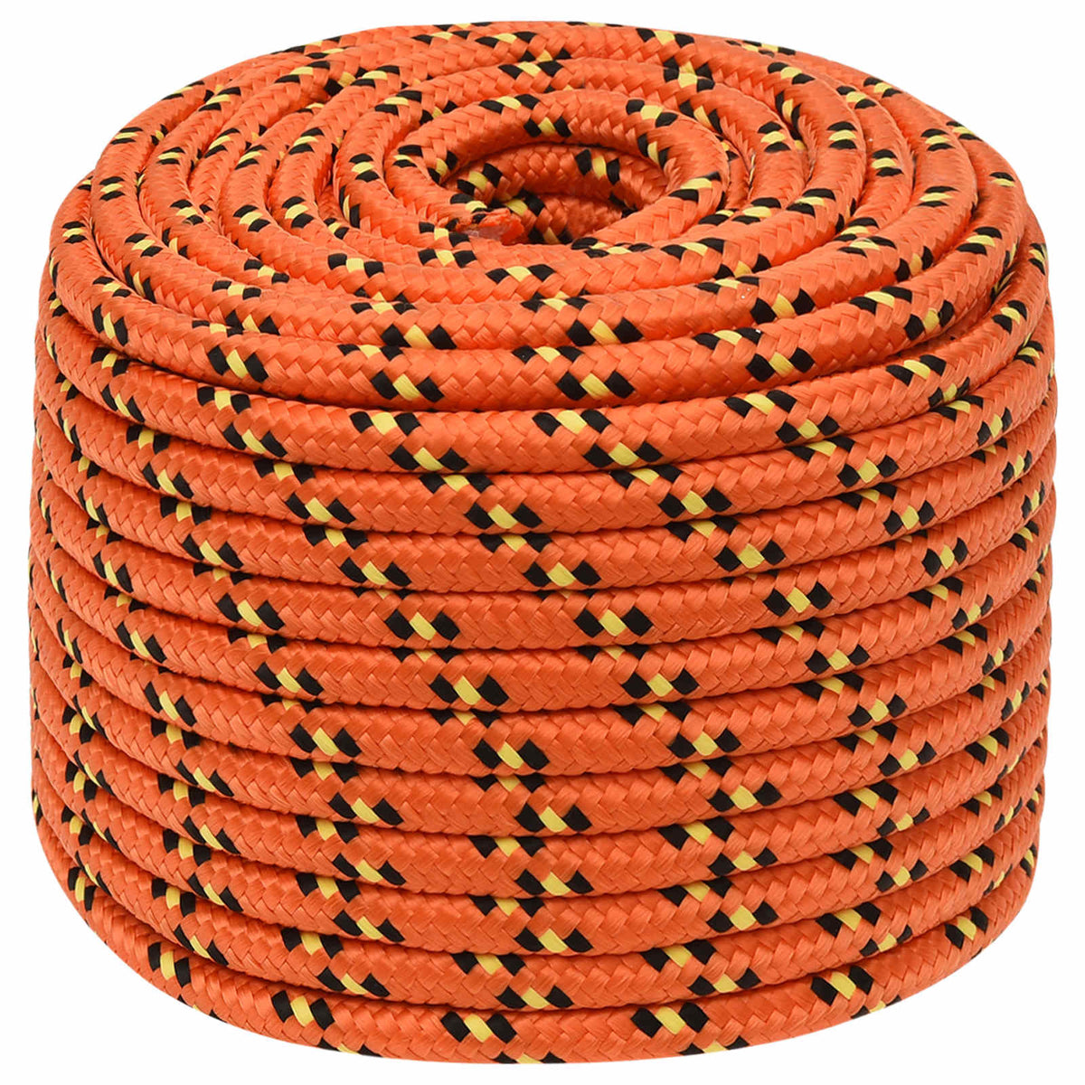 Multipurpose Utility Rope 12 mm 250 m Orange PP 930 kg Max Load