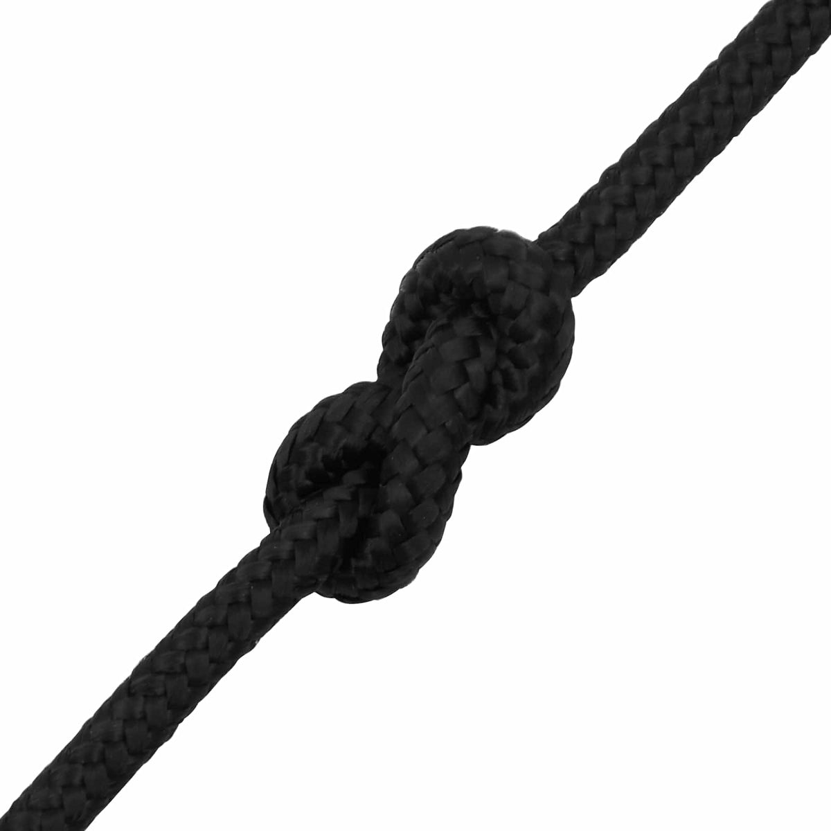 Multipurpose Utility Rope 10 mm 250 m Black PP 645 kg Max Load