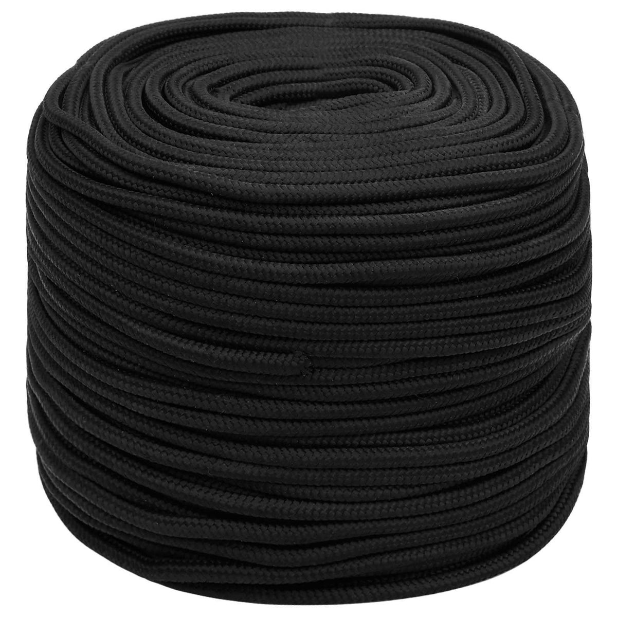 Multipurpose Utility Rope 10 mm 100 m Black PP 645 kg Max Load