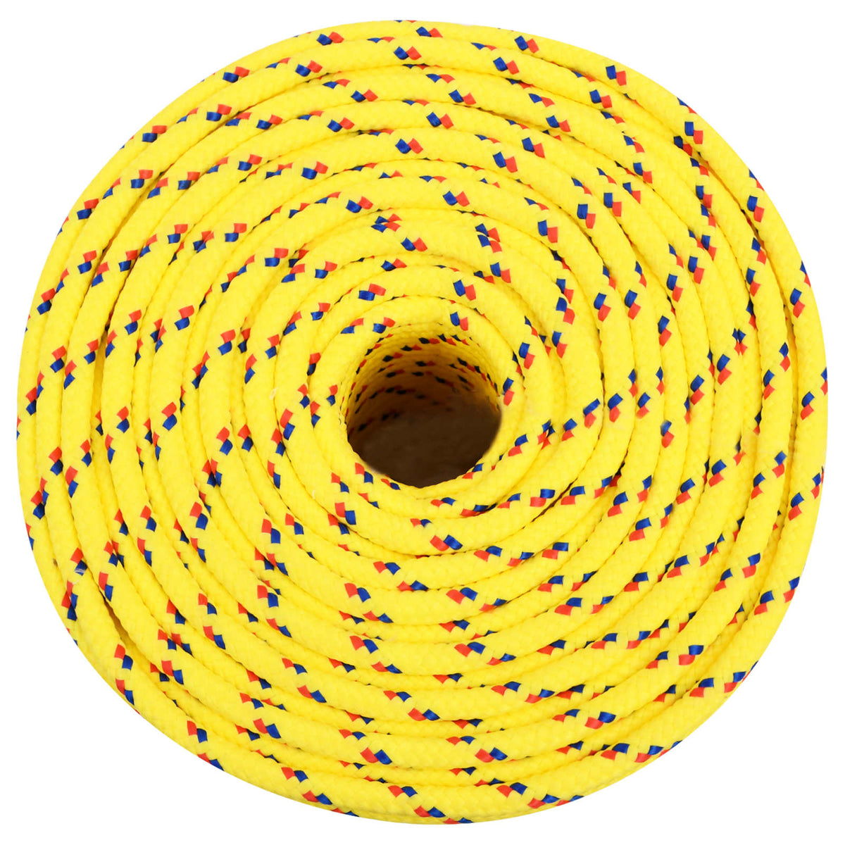 Multipurpose Utility Rope 6 mm 250 m Yellow PP 240 kg Max Load