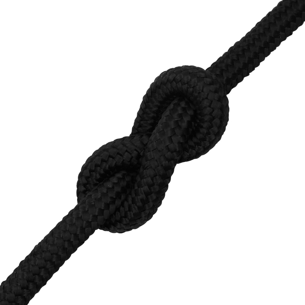 Multipurpose Utility Rope 20 mm 100 m Black PP 2400 kg Max Load
