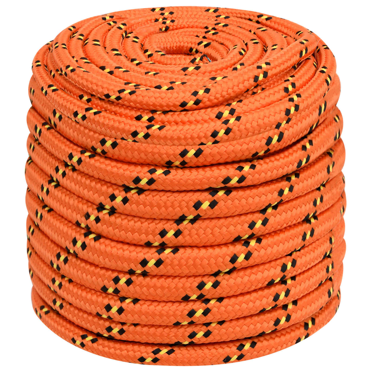 Multipurpose Utility Rope 18 mm 50 m Orange PP 1995 kg Max Load