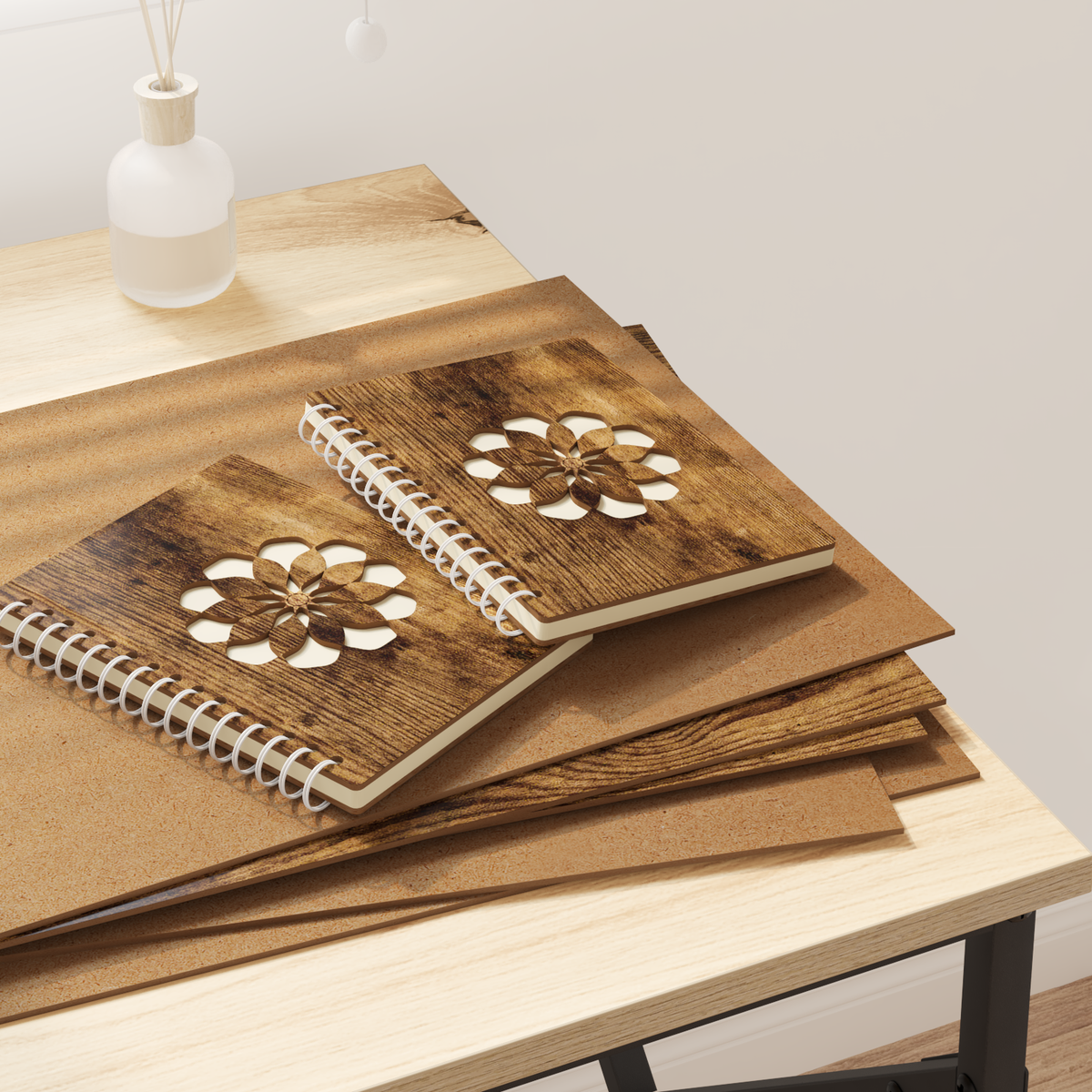 Decor Panels 50 pcs Smoked Oak 30 x 42 x 0.27 cm