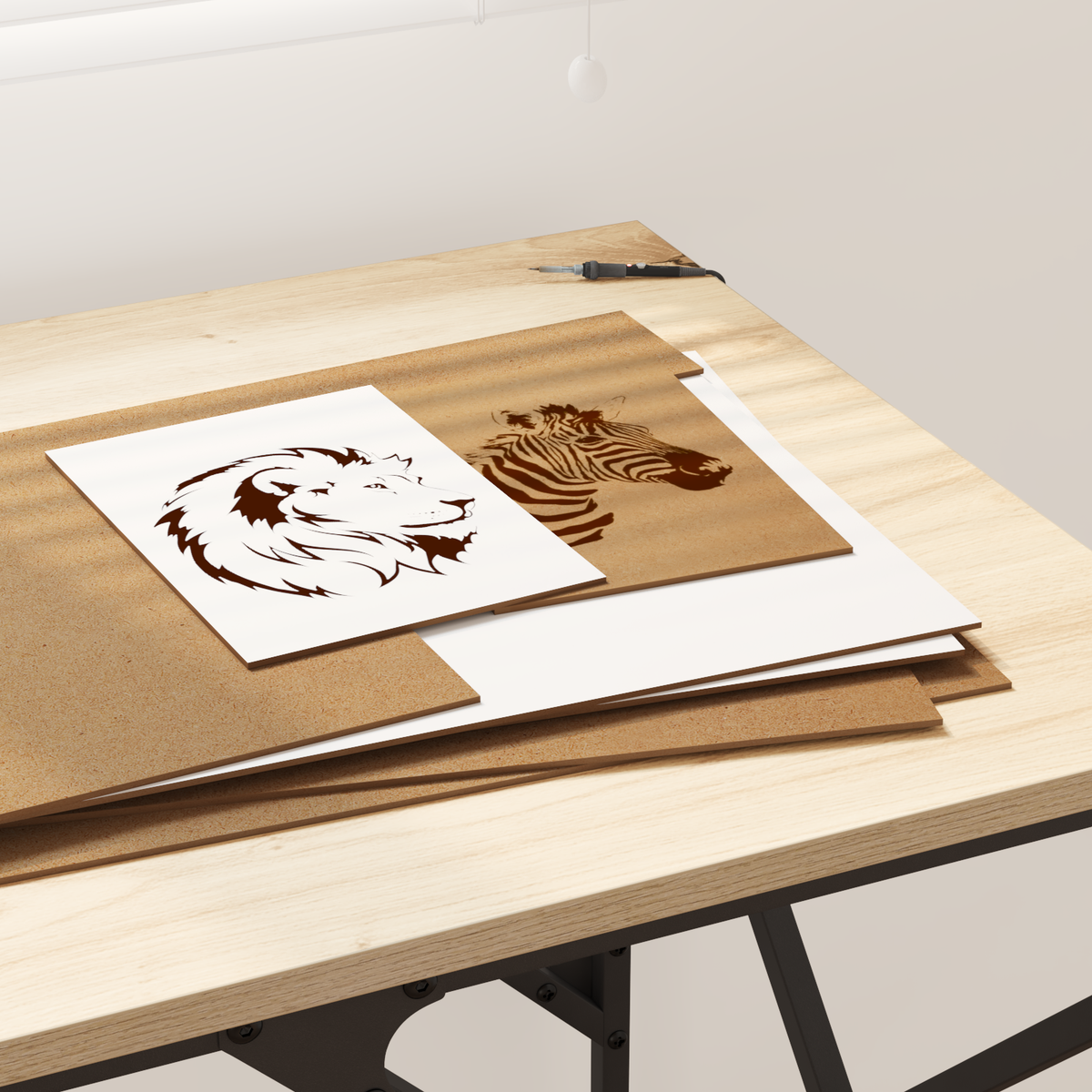 Decor Panels 50 pcs White 30 x 42 x 0.27 cm Engineered Wood