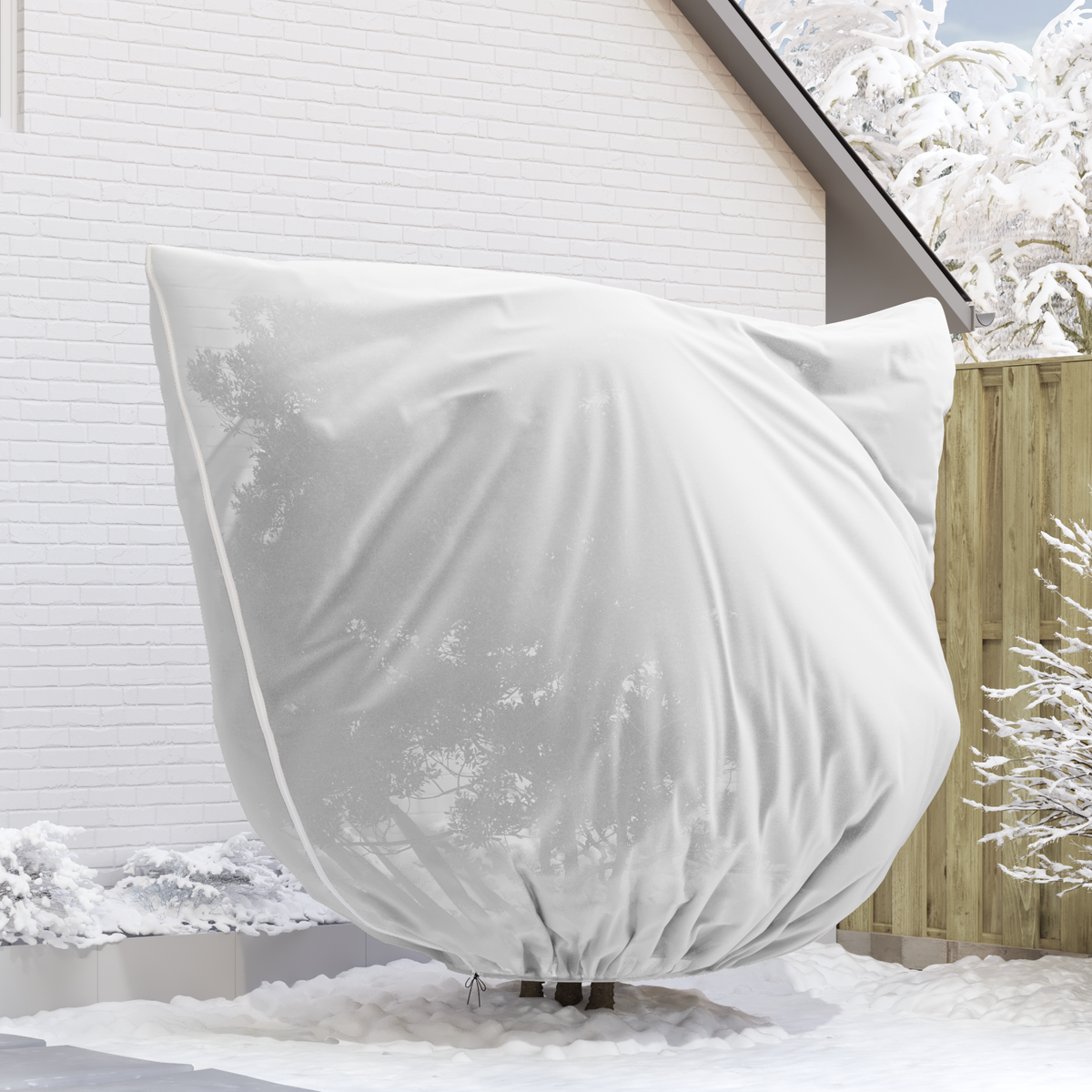 Frost Protection Plant Fleece Covers 3 pcs White 2.5 x 3.14 m