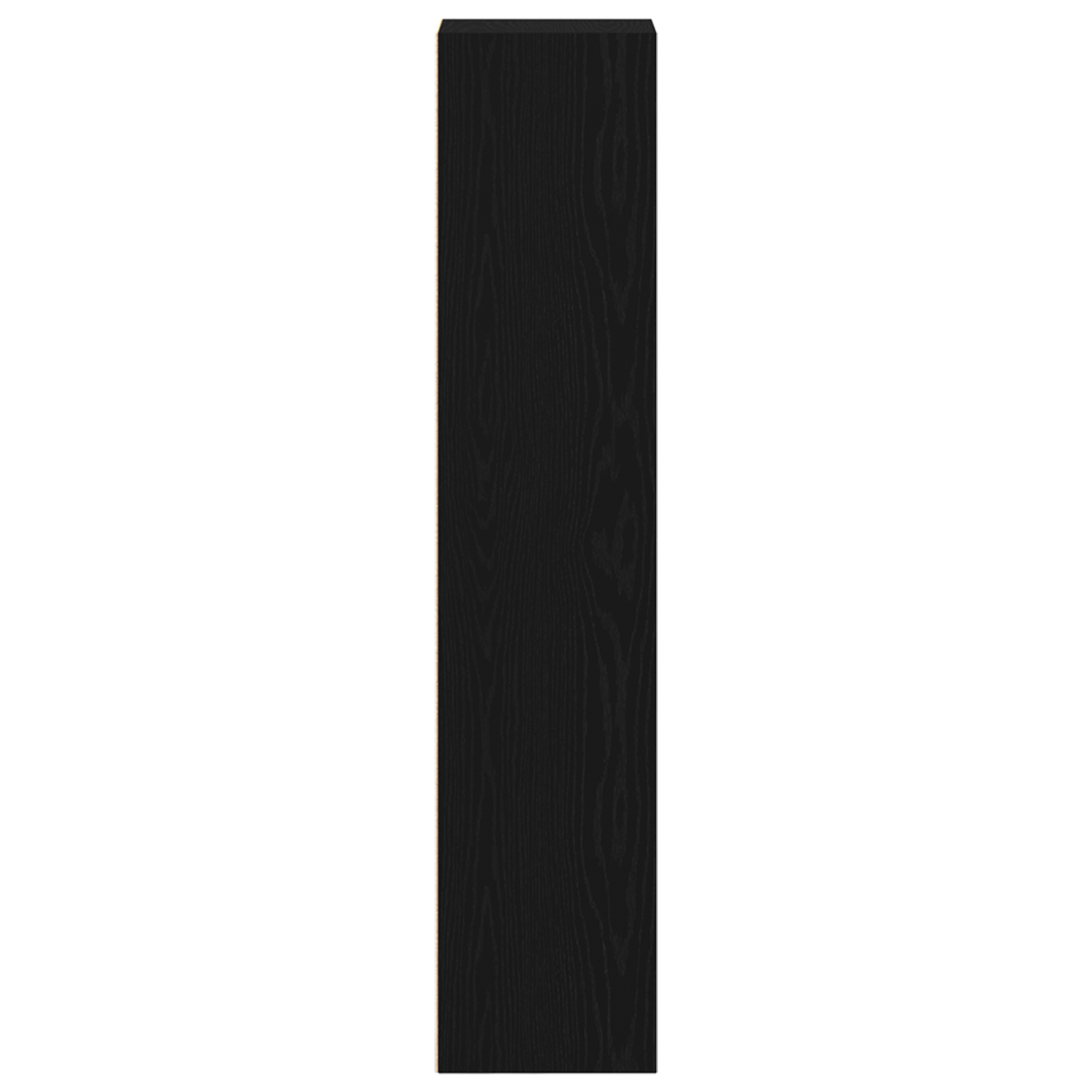 Bookcase Black Oak 36x30x143 cm Engineered Wood